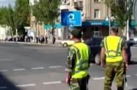 На Луганщині терористи перебрали на себе роль даішників ВІДЕО