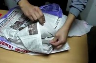 У Києві перекрили канал постачання газети сепаратистів ВІДЕО