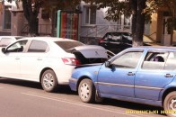 У Луцьку потрійна ДТП: найбільше «постраждав» Nissan ФОТО