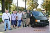 Волинським прикордонникам, що вирушають в АТО, подарували «броньовика» ВІДЕО