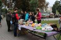 Лучани вийшли на акцію «Врятуй життя солдату»