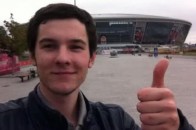 Студент зняв репортаж з напівпорожнього Донецька ВІДЕО