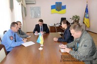 Очільник волинської міліції зустрівся зі спостерігачами Європейської місії