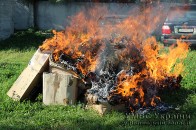 На Волині спалили наркотики на суму 250 тисяч ФОТО