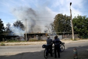 В результаті обстрілу Щастя пошкоджена лікарня, загинула жінка ВІДЕО