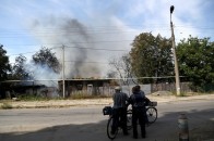 В результаті обстрілу Щастя пошкоджена лікарня, загинула жінка ВІДЕО