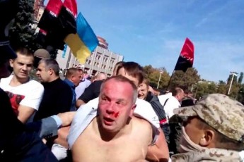 В Одесі сильно побили регіонала Шуфрича ВІДЕО