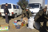 З Волині військовим на передову завезли три буси допомоги ФОТО