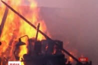 Масштабна пожежа в Одесі: палав деревообробний завод ВІДЕО