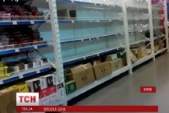 Продукти в окупованому Криму знову подорожчали ВІДЕО