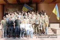 Група волинських міліціонерів відбула в зону АТО