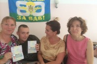Волинський військовий, поранений у Слов’янську, повернувся з лікування ФОТО