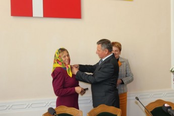 Жінок з Волині удостоїли звання «Мати-героїня»