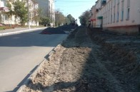 Чому в центрі міста на Волині розрита дорога ФОТО