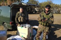 Волинські волонтери передали на війну броньоване авто ВІДЕО