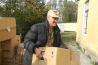 Дітям волинських військових передали гуманітарну допомогу з Бельгії ФОТО