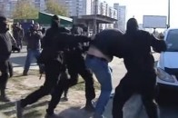 Правий сектор у Києві: на Троєщині сталася масова бійка ВІДЕО