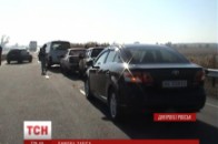 Масштабна ДТП: зіткнулися майже два десятки автомобілів ВІДЕО