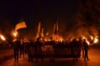Смолоскипна хода у Луцьку. Як це було ВІДЕО