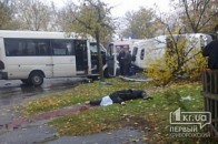 У Кривому Розі зіткнулися маршрутки: загибла пасажирка стекла кров'ю ВІДЕО