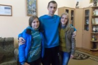 Діти з Волині навідали травмованого бійця