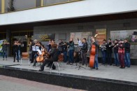 У Луцьку поєднали гімн України та «Оду до радості» ВІДЕО