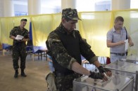 Як проголосували волинські військові