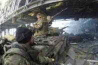 Як «кіборгів» зустріли квітами ВІДЕО