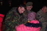 Як у Луцьку проводжали добровольців, що вирушили в зону АТО ФОТО