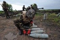 Терористи з  «Градів» обстріляли військових АТО неподалік пунктів Гірське та Золоте ВІДЕО