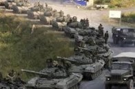 Путін стягує ешелони з бронетехнікою до українського кордону ВІДЕО