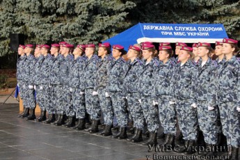 У Луцьку майбутні міліціонери присягнули на вірність Україні ВІДЕО