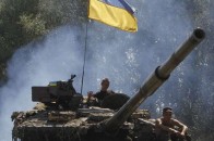 Українські бійці звільнили від терористів село Опитне на Донеччині ВІДЕО