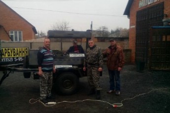 Бійцям з Волині передали сучасну польову кухню ФОТО