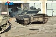 Волинські танкісти знову вирушають в зону АТО ВІДЕО