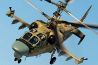 Над Донеччиною був помічений російський військовий вертоліт ВІДЕО
