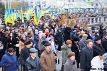 У Луцьку - скорботна хода