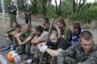 Як Луцьк зустрічав звільнених з полону вояків ВІДЕО