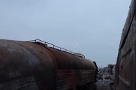 Сепаратист показав руїни аеропорту і піднятий прапор України ВІДЕО