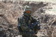 Українські солдати зустрічають зиму у літній формі ВІДЕО