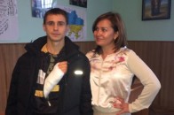Бійцю з Волині врятували руку