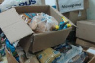 Лучани передали бійцям АТО більше 15 тонн продуктів і одягу