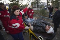 У Донецьку снаряд влучив у автобус: є загиблі