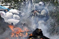 Як тримають оборону у Пісках під Донецьком ВІДЕО