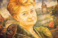 Художник-солдат з Волині зворушив президента Литви до сліз ФОТО