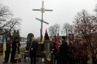 У місті Волині освятили пам’ятний знак загиблим Небесної сотні та військовим АТО