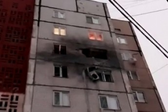 «Гради» підпалили Донецьк ВІДЕО