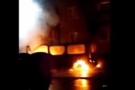 П'яні сепаратисти підірвали власне авто ВІДЕО