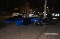 З'явилося відео страшної аварії Maserati у центрі Києва ВІДЕО
