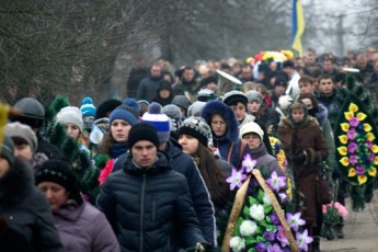 На Волині поховали Героя, що захищав донецький аеропорт ВІДЕО